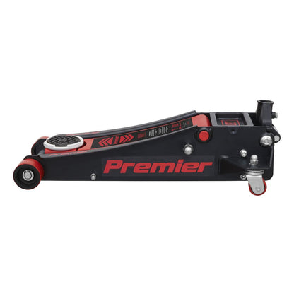 Sealey 3040AR Premier Low Profile Trolley Jack with Rocket Lift 3 Tonne - Red Sealey