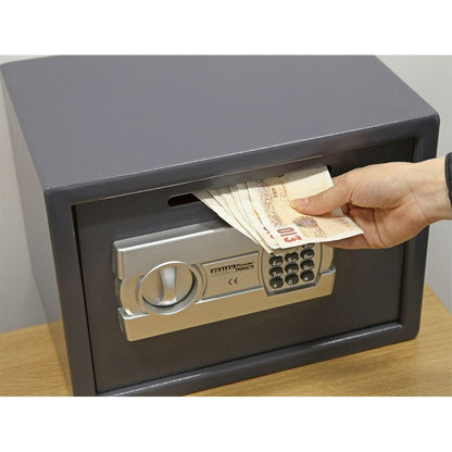 Sealey SECS01DS Electronic Combination Security Safe with Deposit Slot 350 x 250 x 250mm Sealey