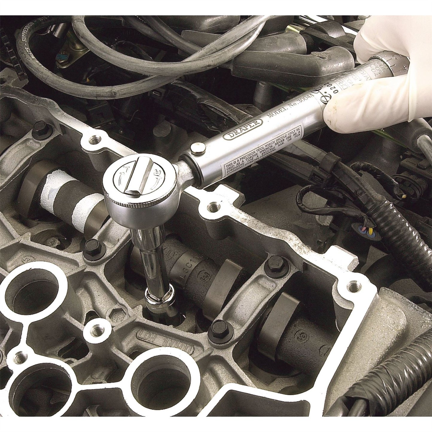 Draper 34570 Ratchet Torque Wrench 3/8" Sq. Dr. 10 - 80Nm Draper