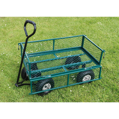 Draper 58552 Steel Mesh Garden Trolley Cart 200kg Draper