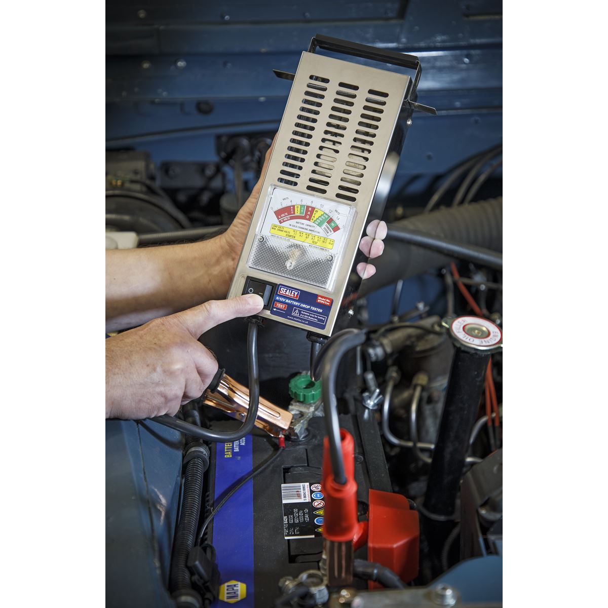 Sealey BT91/7 Battery Drop Tester 6/12V Sealey