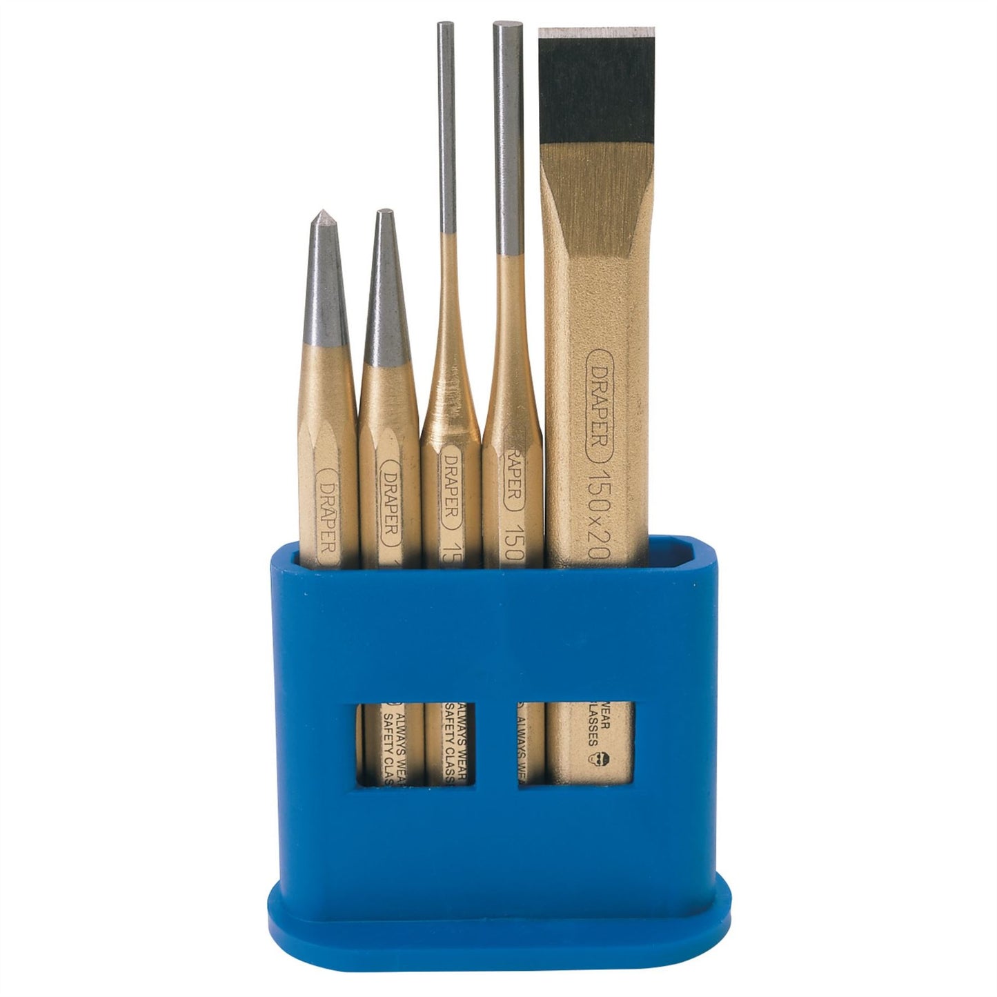 Draper 13042 Chisel and Punch Set 5 Piece Draper