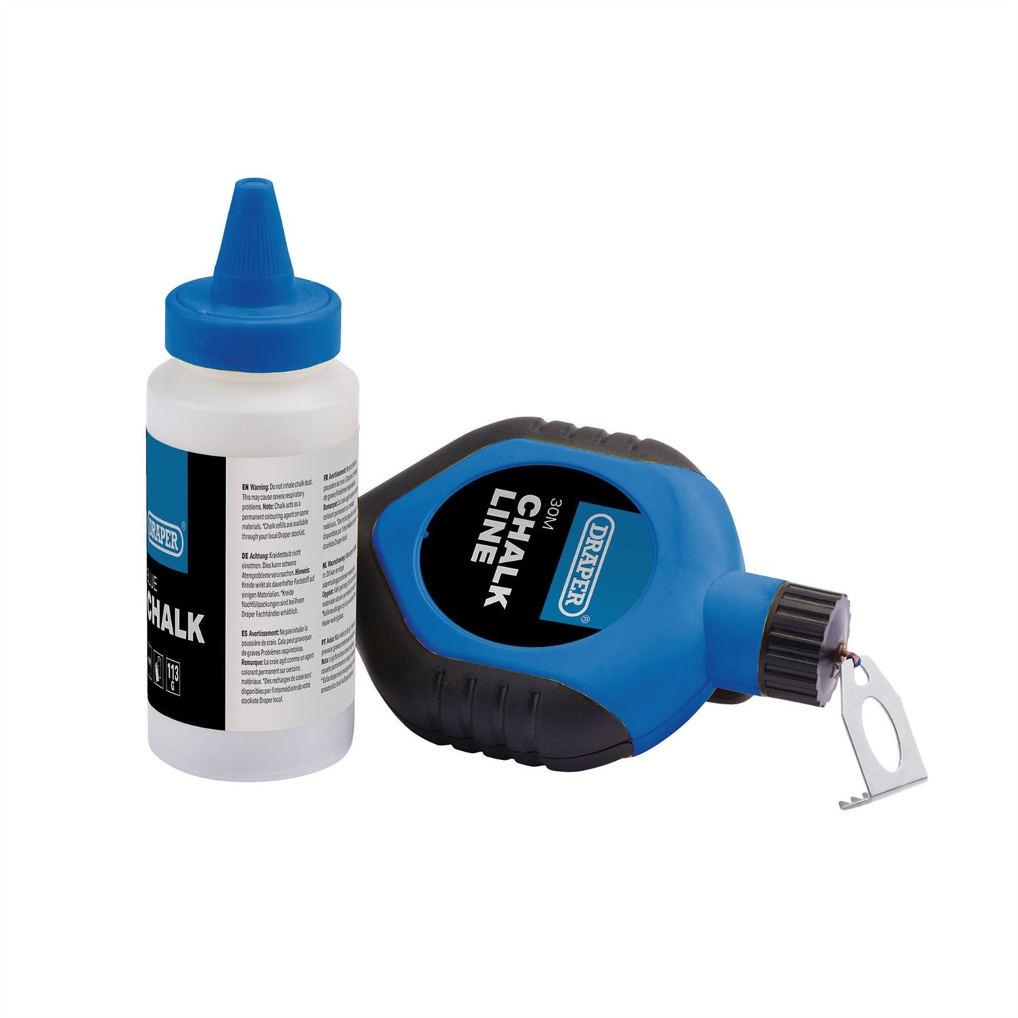 Draper 75045 Chalk Line Set 30m 115g 2 Piece Draper