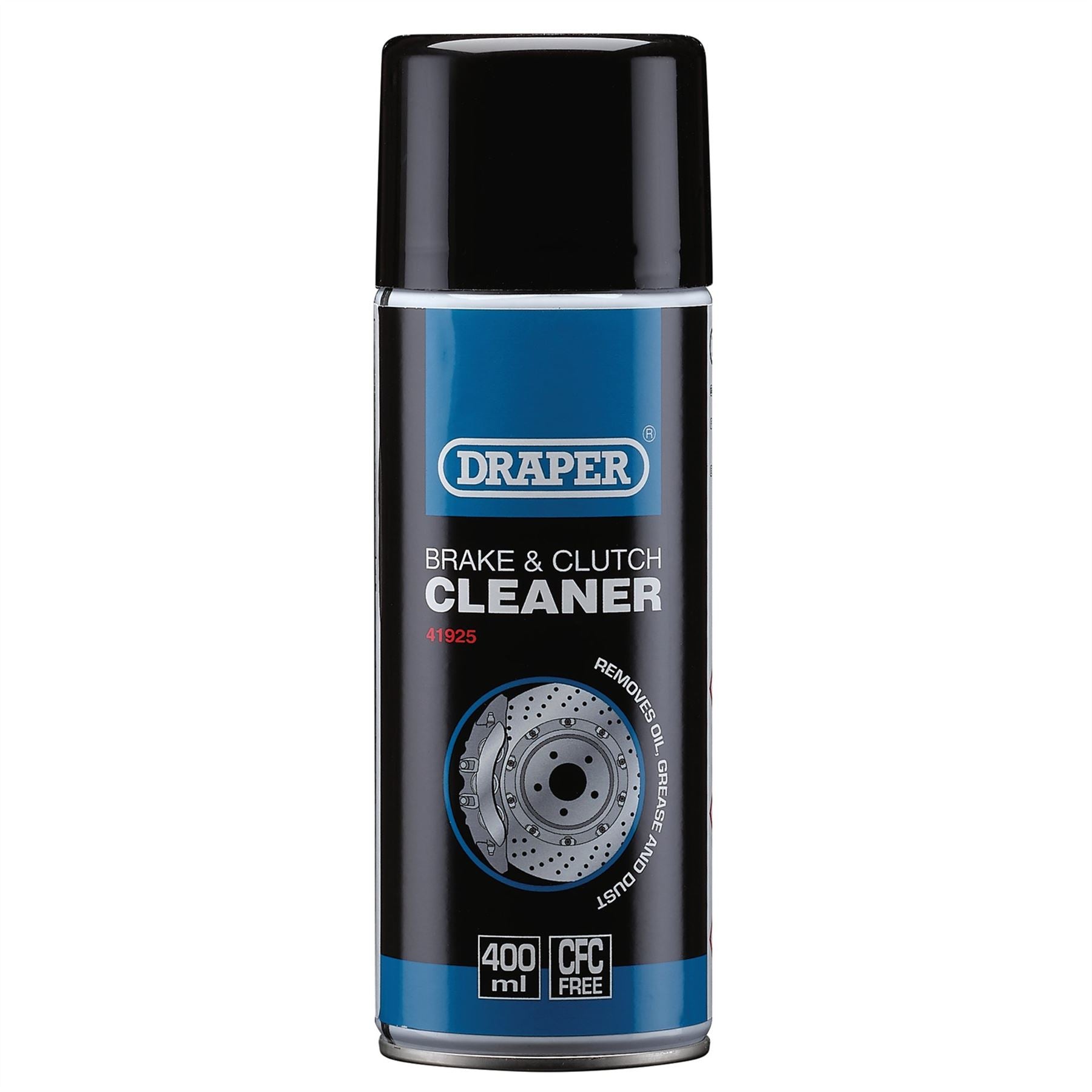 Draper 41925 Brake and Clutch Cleaner Spray 400ml Draper