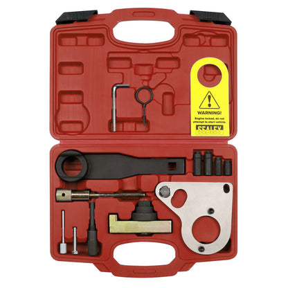 Sealey VSE5086A Diesel Engine Timing Tool Kit - for Renault Mercedes Nissan GM 1.6D/2.0/2.3dCi/CDTi - Chain Drive Sealey