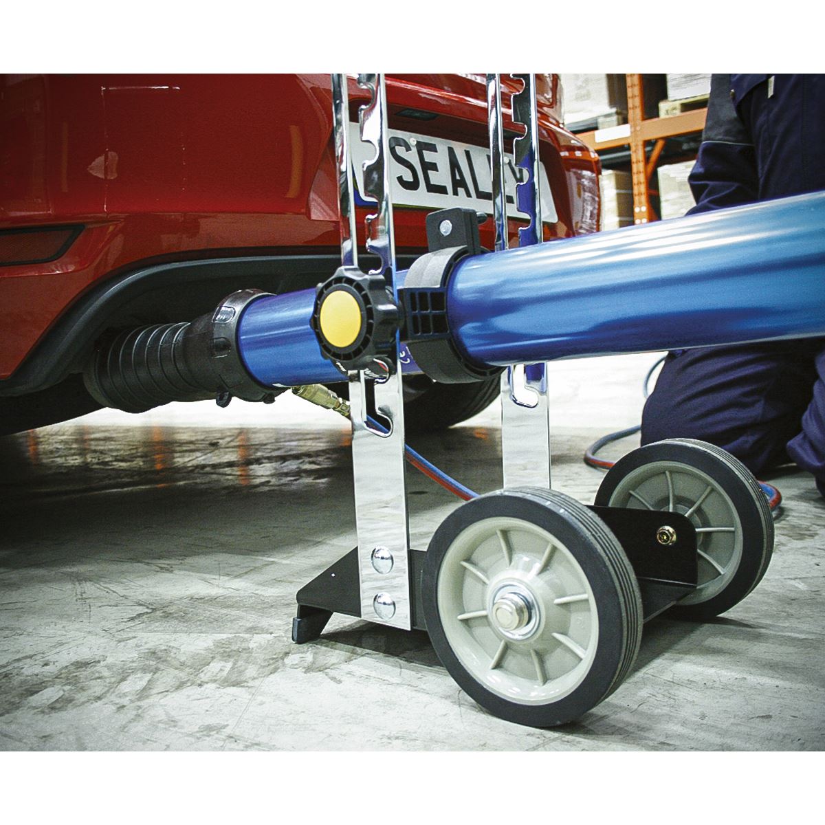 Sealey EFS07 Exhaust Fume Extractor with 3m Ducting Sealey