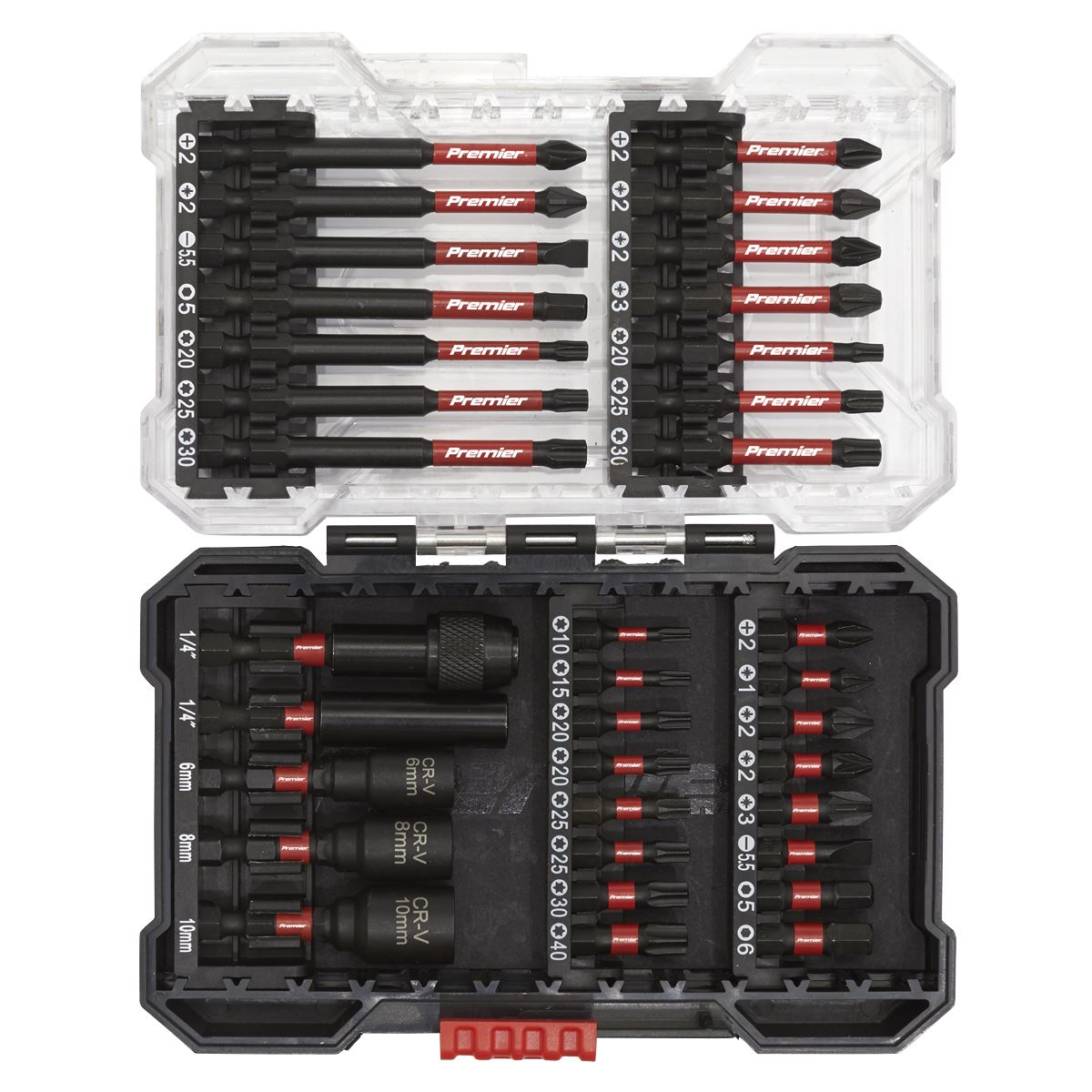 Sealey AK8283 Power Tool Bit Set 35pc Impact Grade Sealey