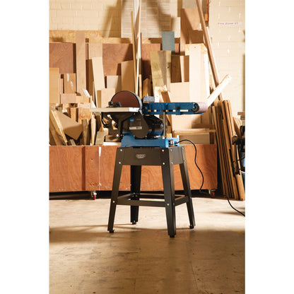 Draper 98423 Expert 230V Belt And Disc Sander With Tool Stand 150mm 750W Draper