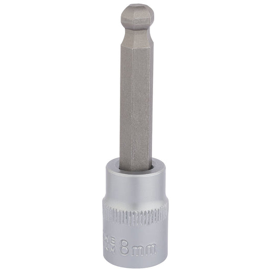 Draper 16291 Ball End Hexagonal Socket Bits 3/8" Sq. Dr. 8mm Draper