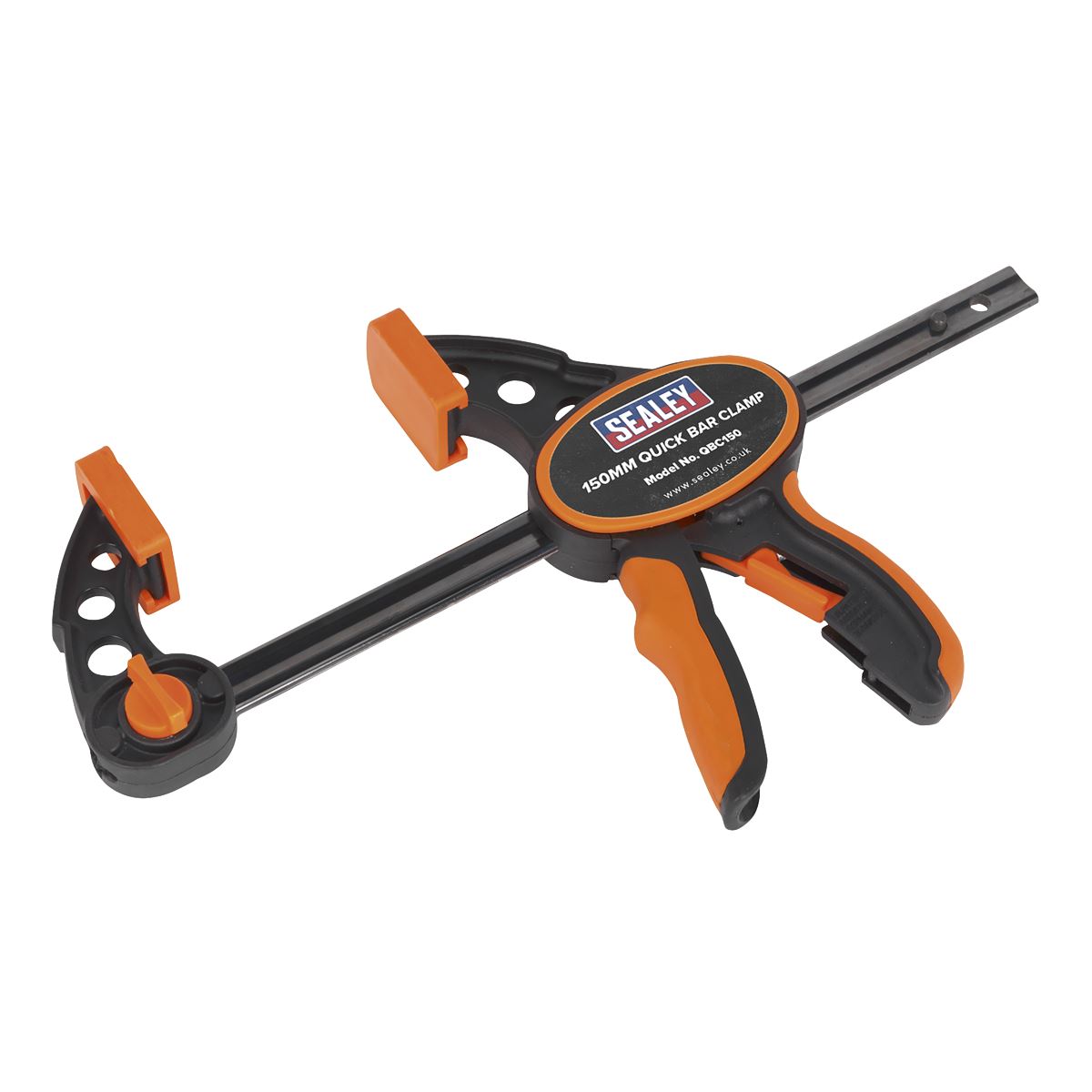 Sealey QBC1502 Quick Bar Clamp 150mm - 2pc Set Sealey