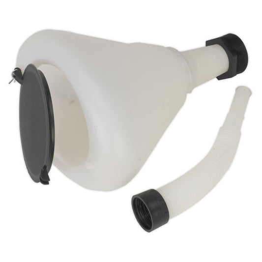 Sealey F99240 Funnel with Closing Lid Ø240mm Sealey