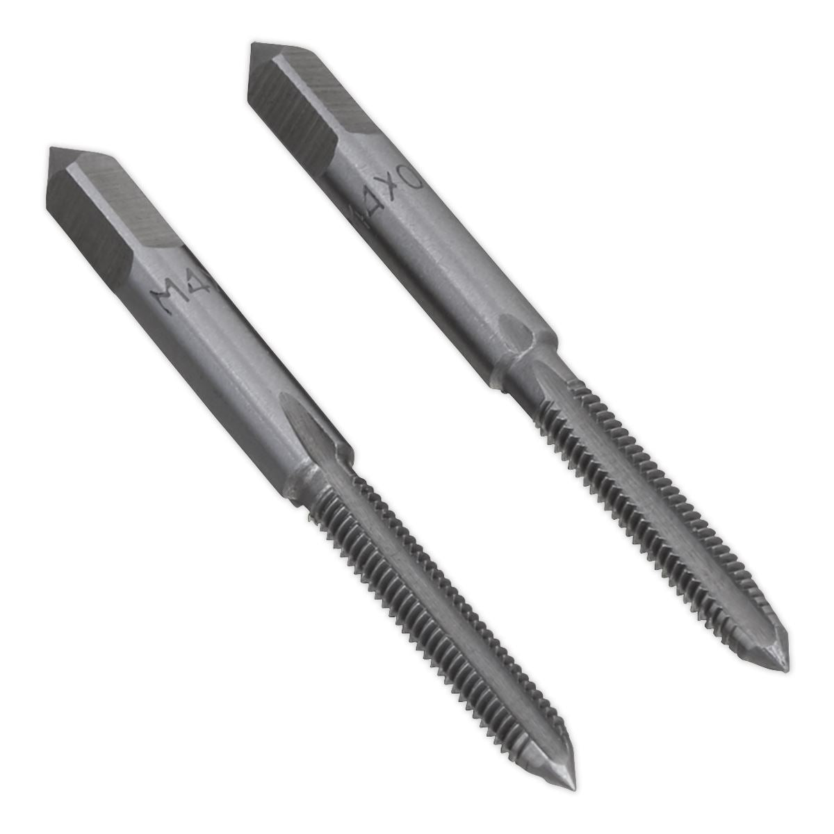 Sealey TSM4 Tap Set 2pc (Taper & Plug) M4 x 0.7mm Sealey