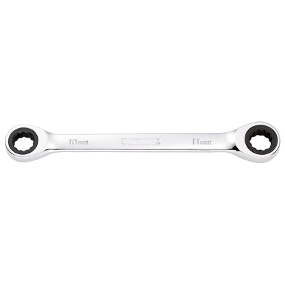 Draper 27736 HI-TORQ® Metric Double Ratchet Ring Spanner 10 x 11mm Draper