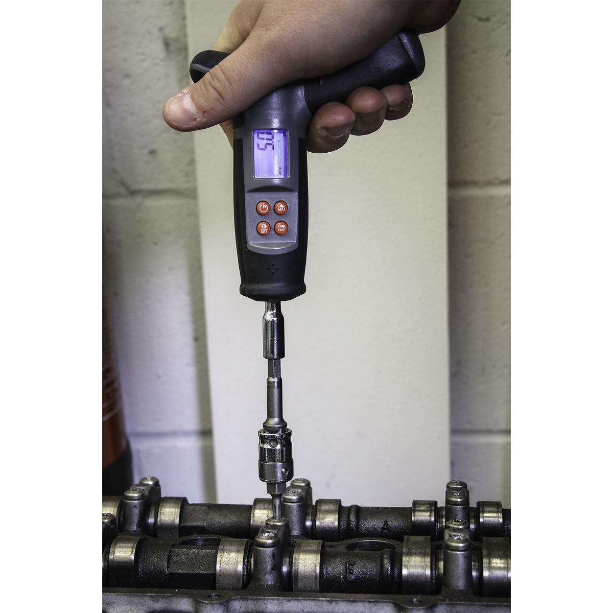 Sealey STS104 Torque Screwdriver Digital 0-20Nm 1/4"Hex Drive Sealey