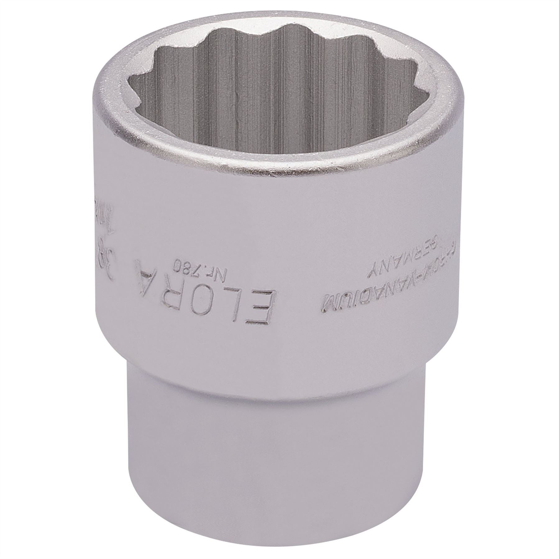 Elora 53053 Bi-Hexagon Socket 1" Sq. Dr. 1.1/2" Elora