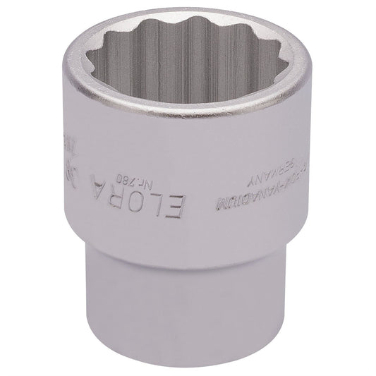 Elora 53053 Bi-Hexagon Socket 1" Sq. Dr. 1.1/2" Elora