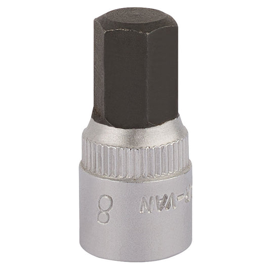 Elora 11128 Hexagon Screwdriver Socket 1/4" Sq. Dr. 8mm Elora