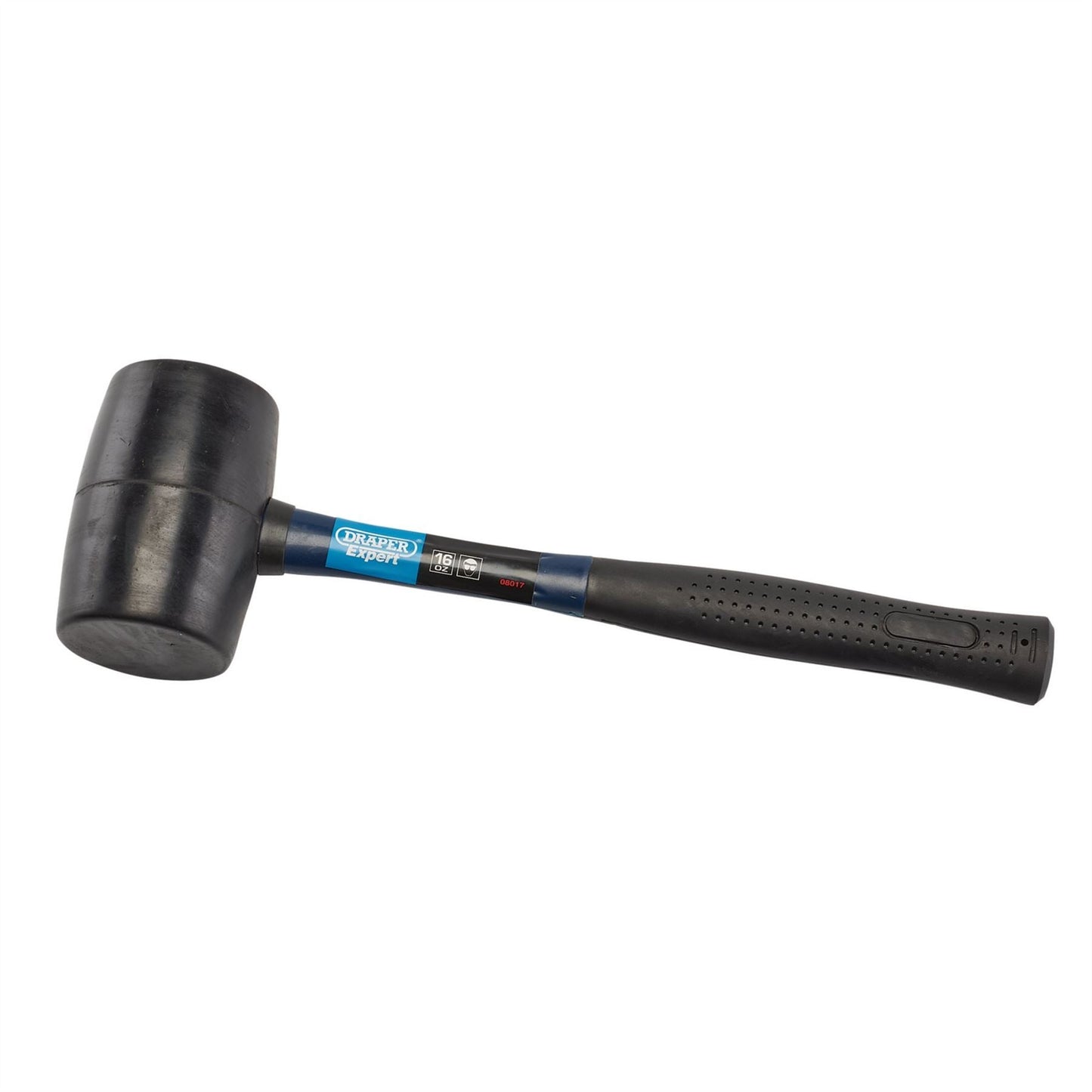 Draper 08017 Rubber Mallet with Fibreglass Shaft 450g/16oz Draper