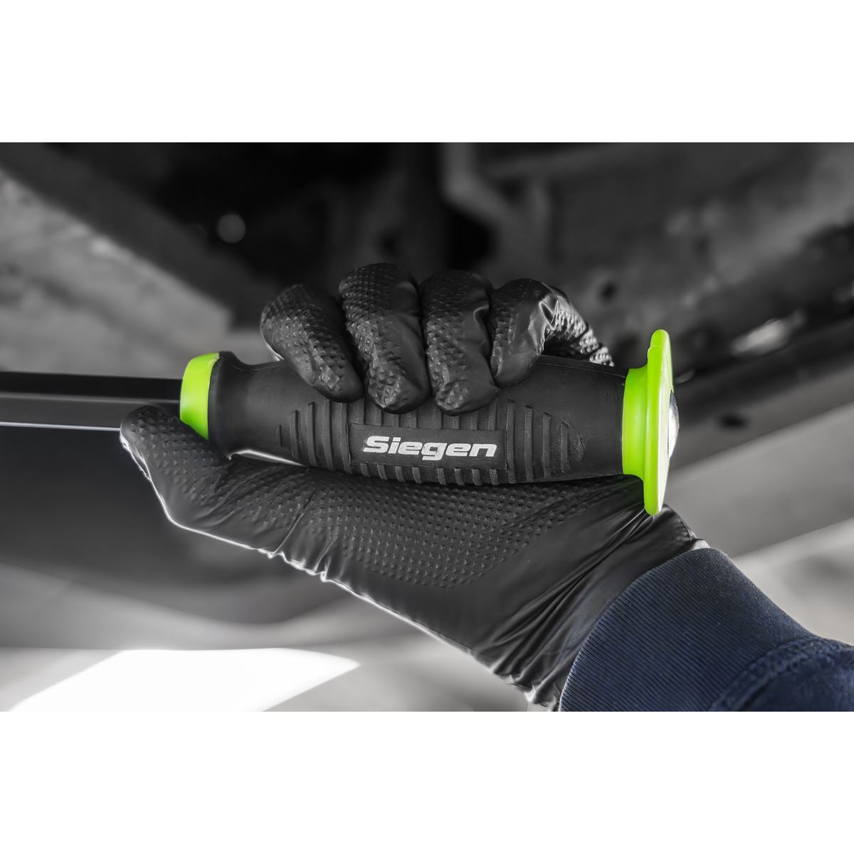 Siegen S0559 Pry Bar with Hammer Cap 610mm 25° Siegen