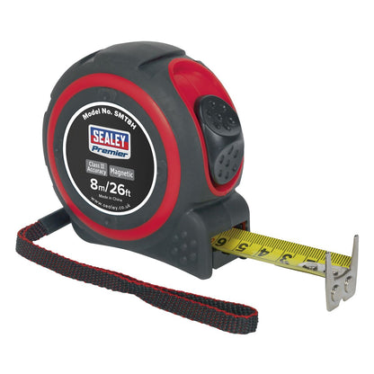 Sealey SMT8H Heavy-Duty Tape Measure 8m(26ft) Sealey