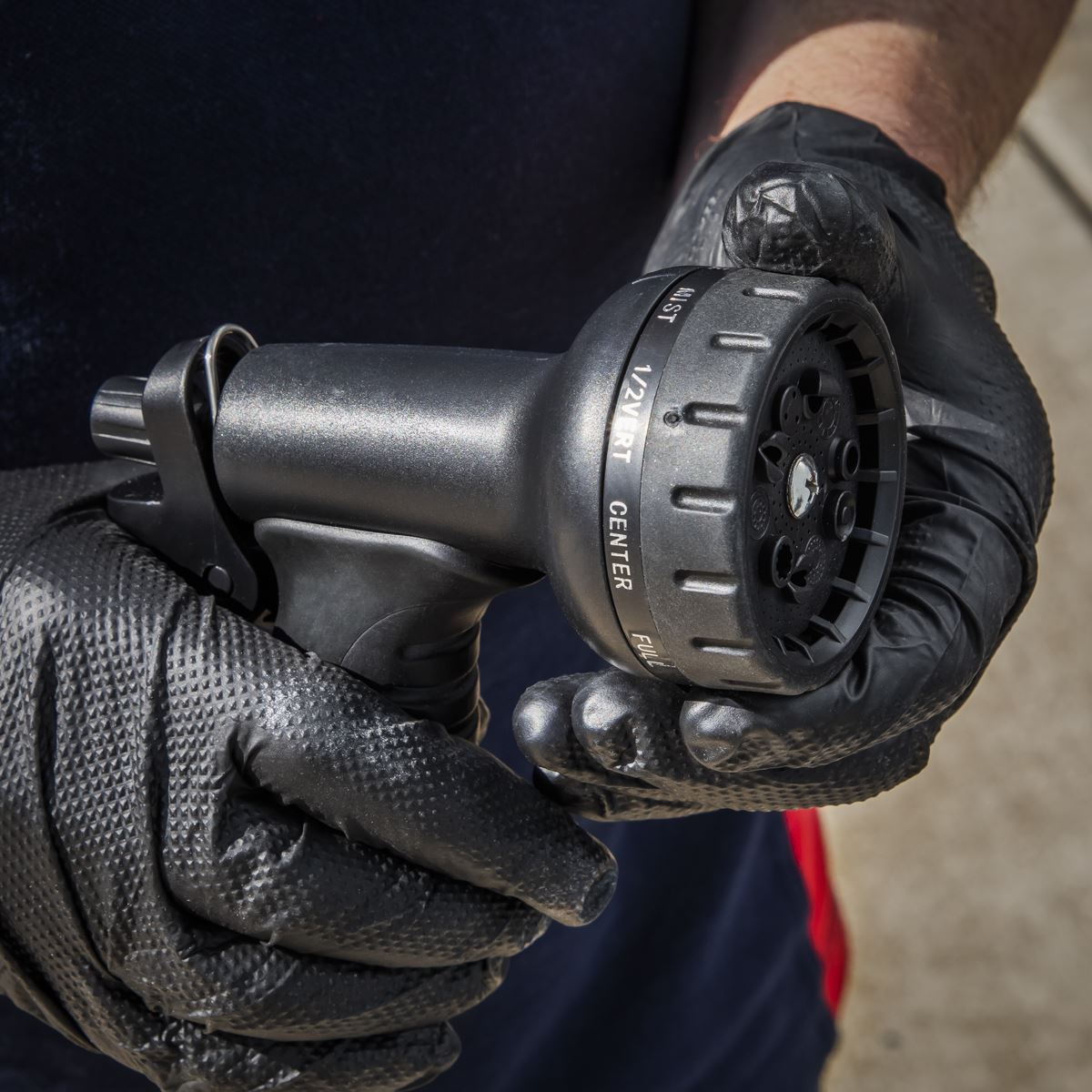 Sealey GH30E Ø17mm Expandable Garden Hose Black 30m Premium Sealey