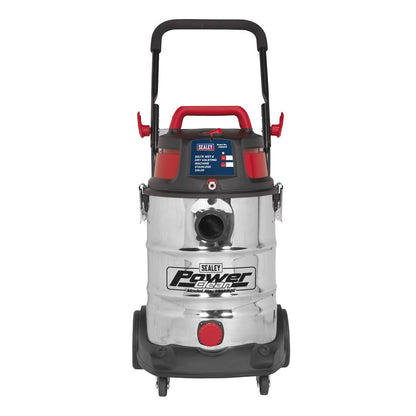 Sealey VMA915 Valet Machine Wet & Dry 30L Stainless Drum Sealey