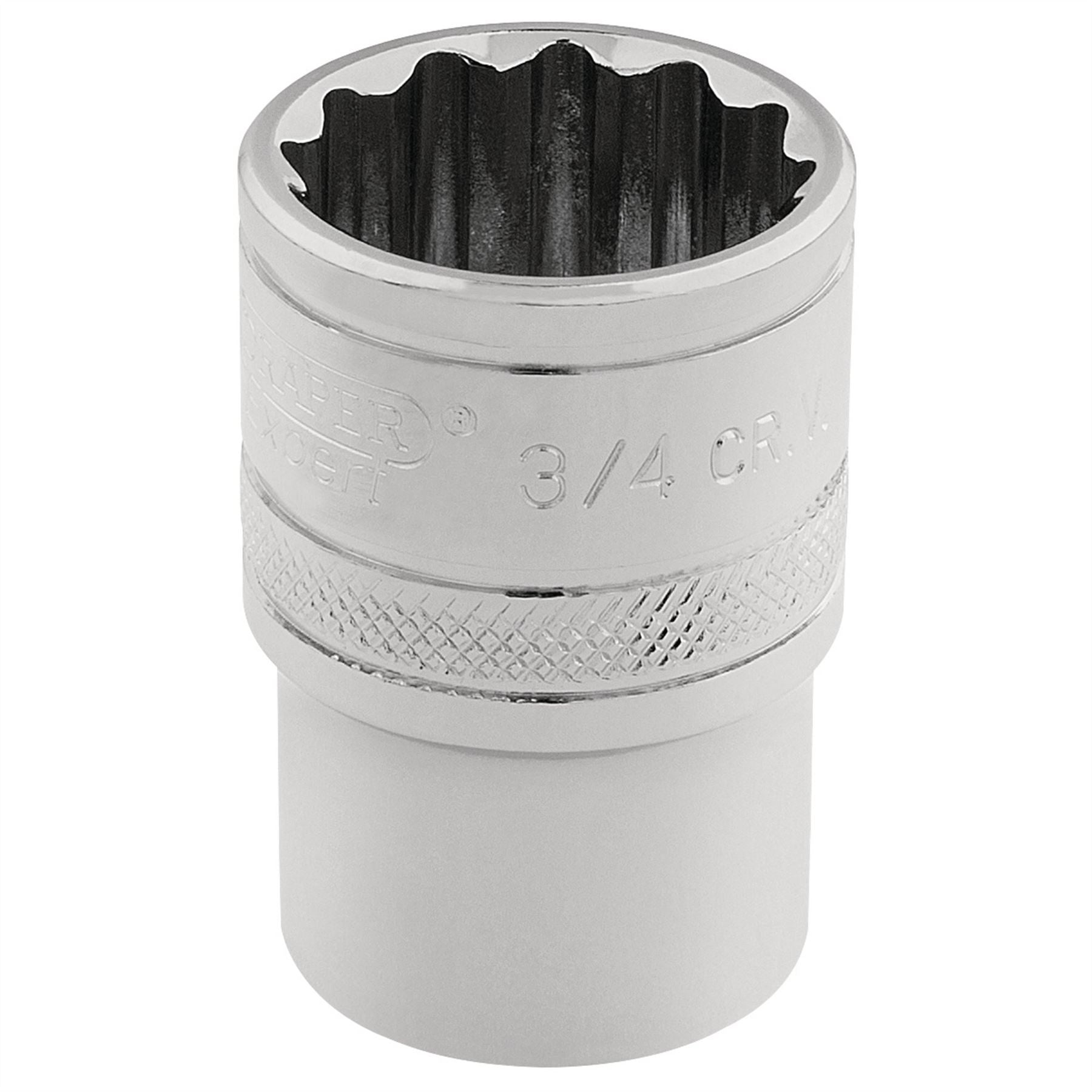 Draper 49481 HI-TORQ® 12 Point Socket 3/8" Sq. Dr. 3/4" Draper