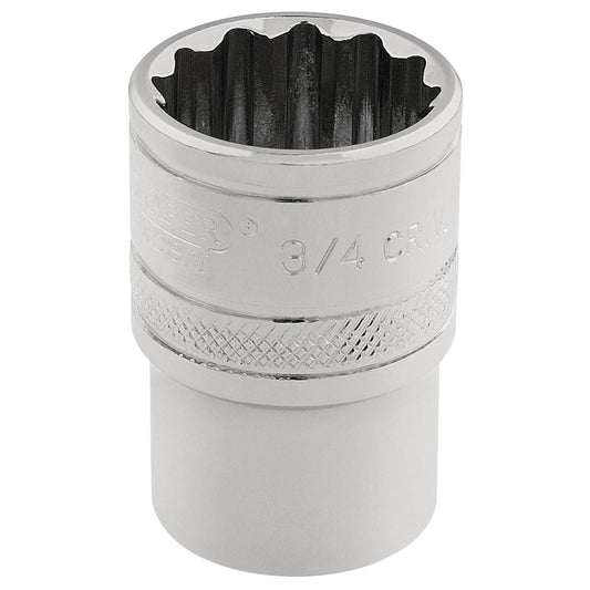 Draper 49481 HI-TORQ® 12 Point Socket 3/8" Sq. Dr. 3/4" Draper