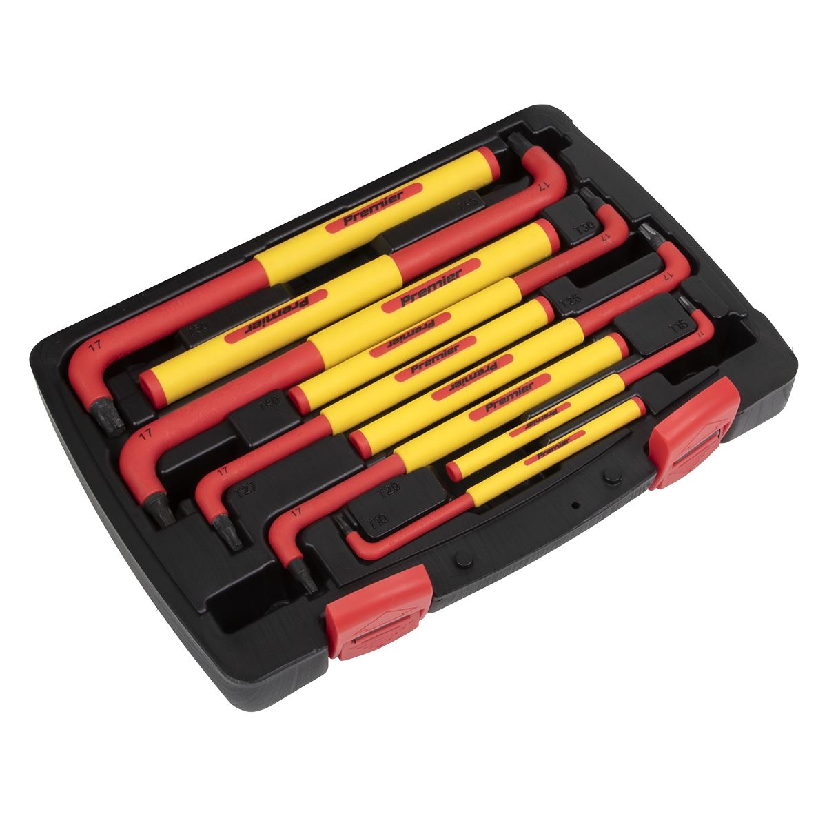 Sealey AK7178 TRX-Star* Key Set 9pc Extra-Long VDE Sealey