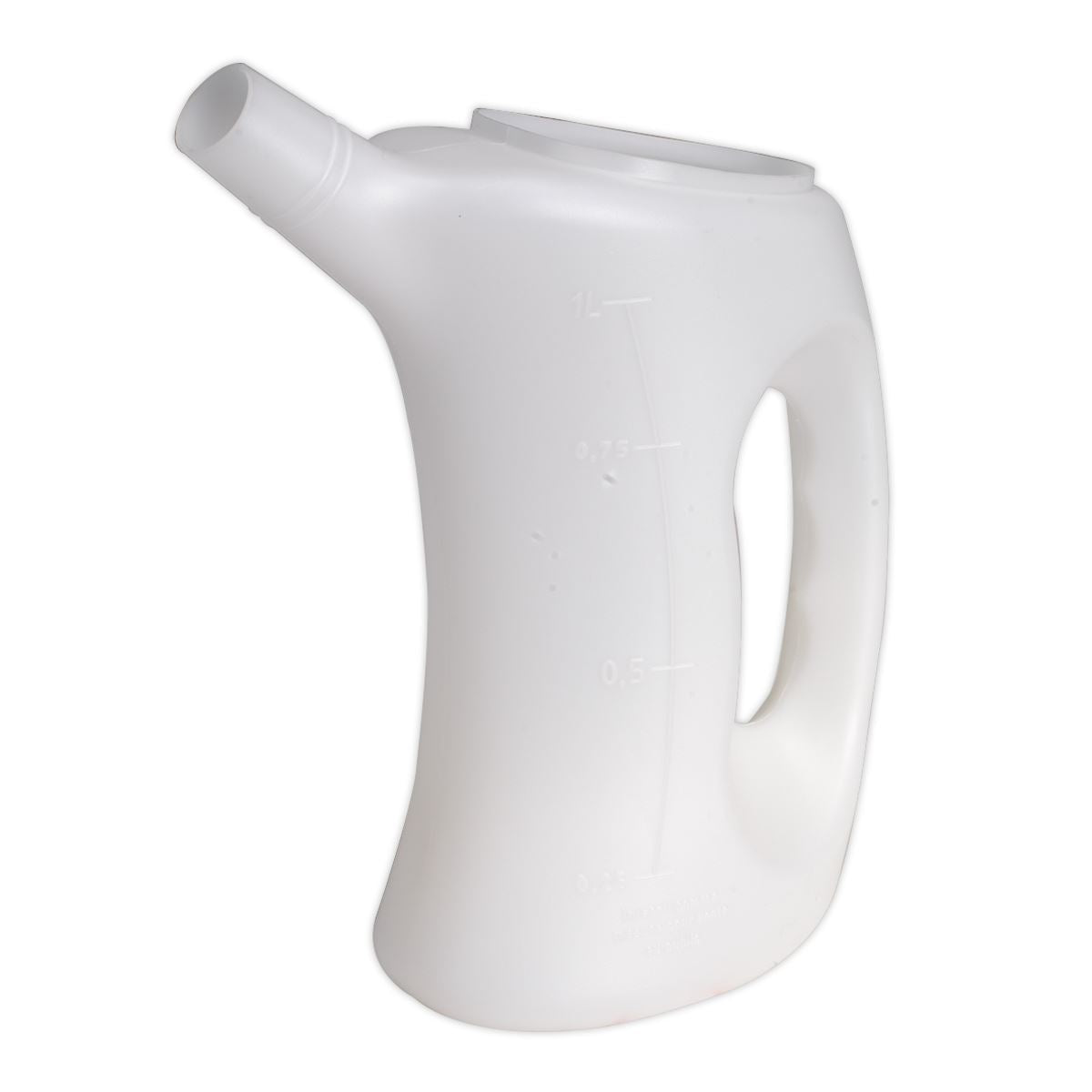Sealey J1 Measuring Jug with Rigid Spout 1L Sealey
