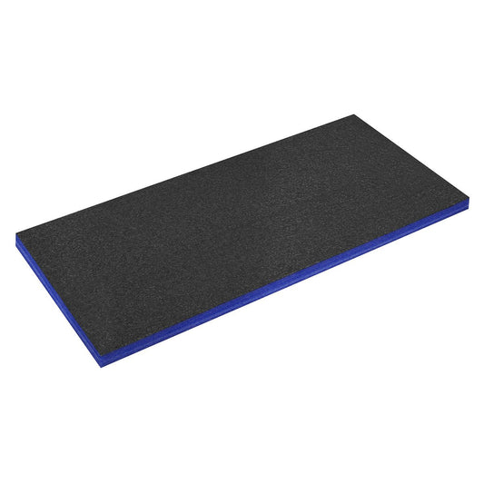 Sealey SF50B Easy Peel Shadow Foam® Blue/Black 1200 x 550 x 50mm Sealey