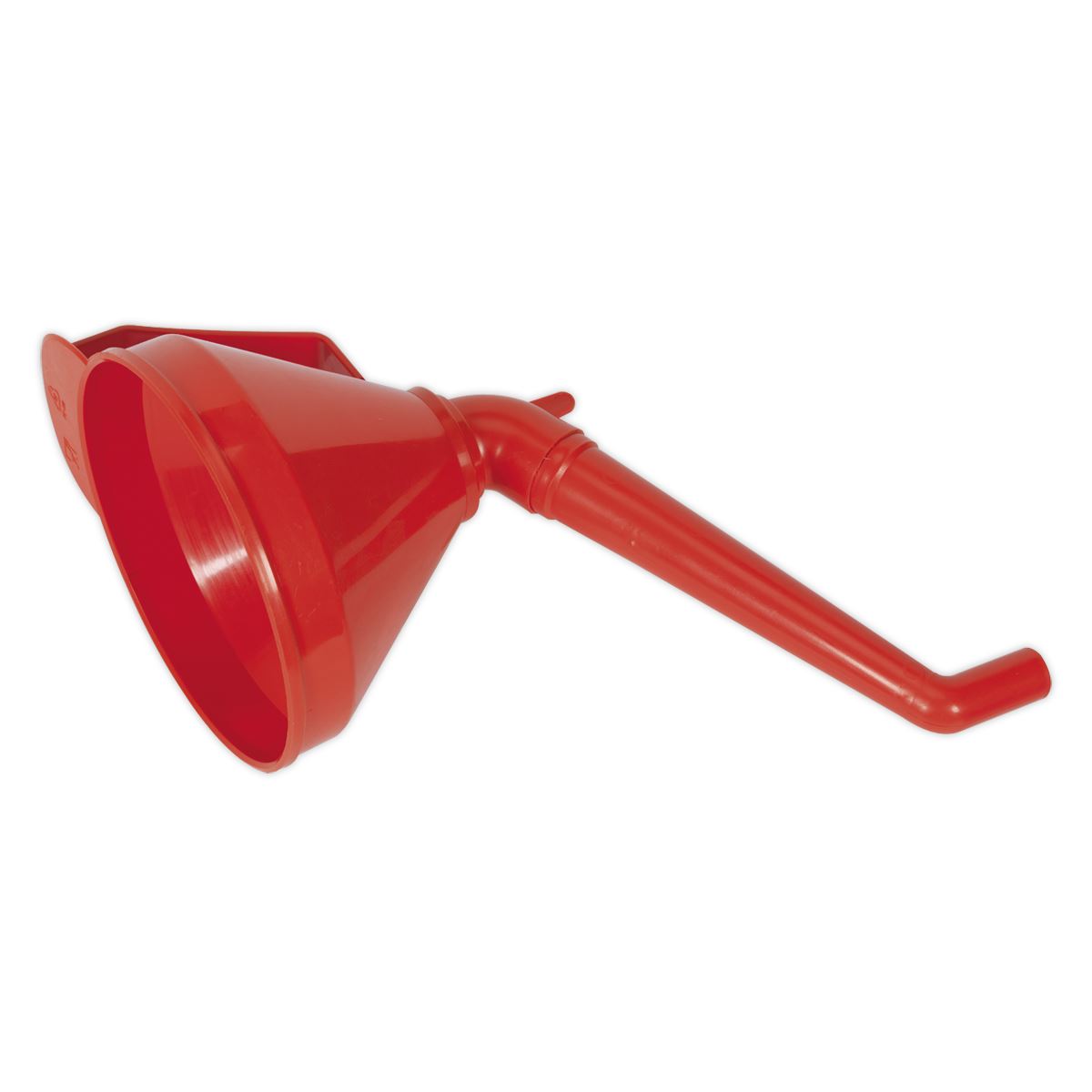 Sealey F16 Funnel with Fixed Offset Spout & Filter Medium Ø160mm Sealey