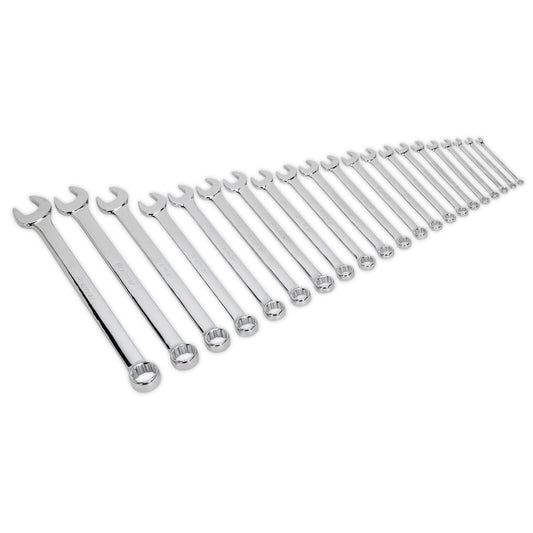 Sealey AK6083 Combination Spanner Set 21pc Jumbo Metric Sealey