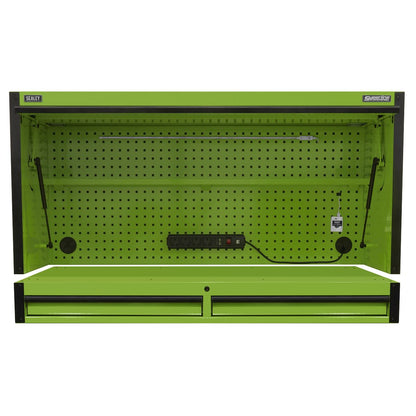 Sealey AP6103BE Top Hutch & 2 Drawer Riser 1549mm Sealey