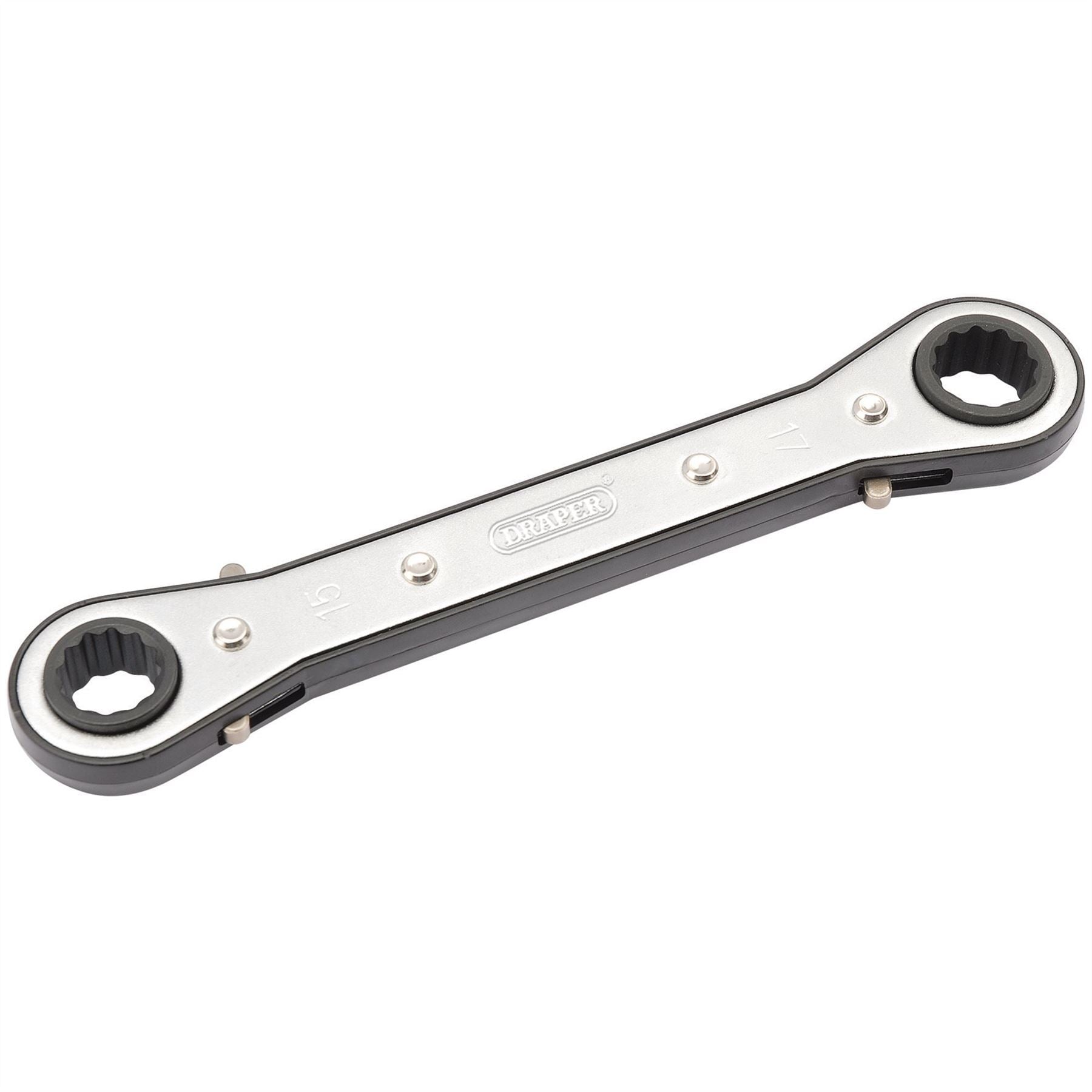 Draper 31996 Ratcheting Ring Spanner 15 x 17mm Draper