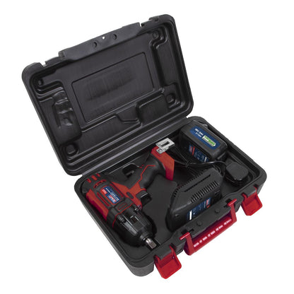 Sealey CP400LI Cordless Impact Wrench 18V 3Ah Lithium-ion 1/2"Sq Drive Sealey
