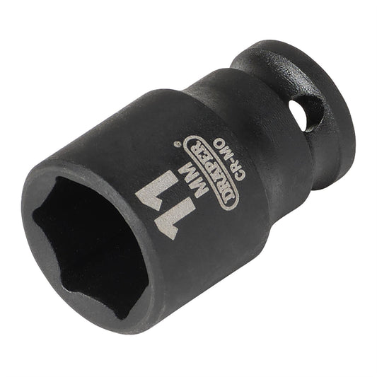 Draper 05016 Expert HI-TORQ® 6 Point Impact Socket 1/4" Sq. Dr. 11mm Draper
