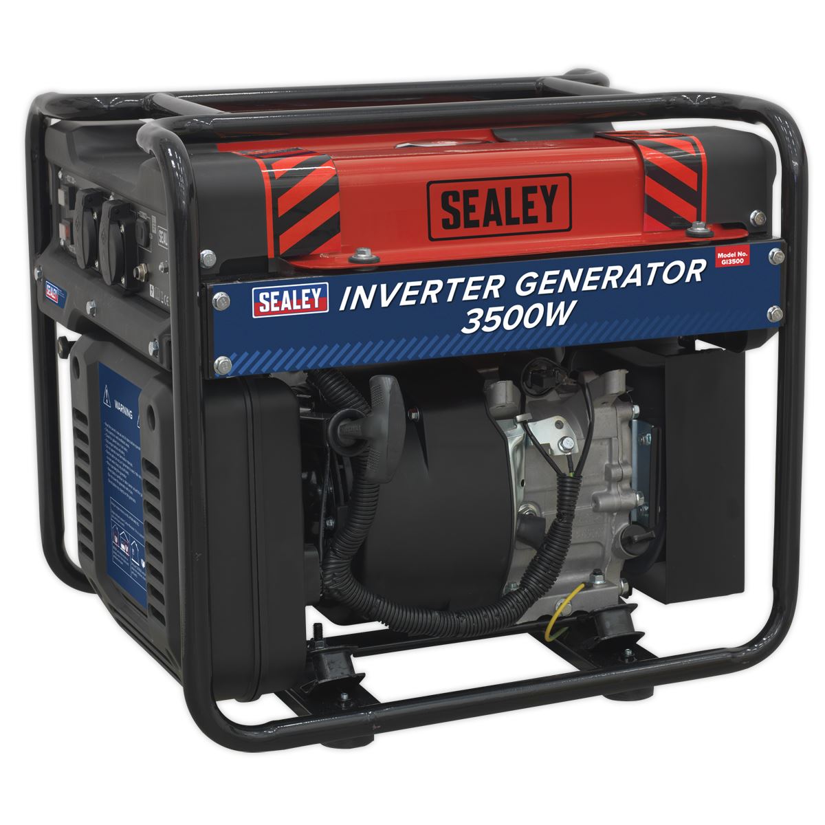 Sealey GI3500 Inverter Generator 3500W 230V 4-Stroke Engine Sealey