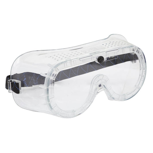 Sealey SSP1 Safety Goggles Direct Vent Sealey