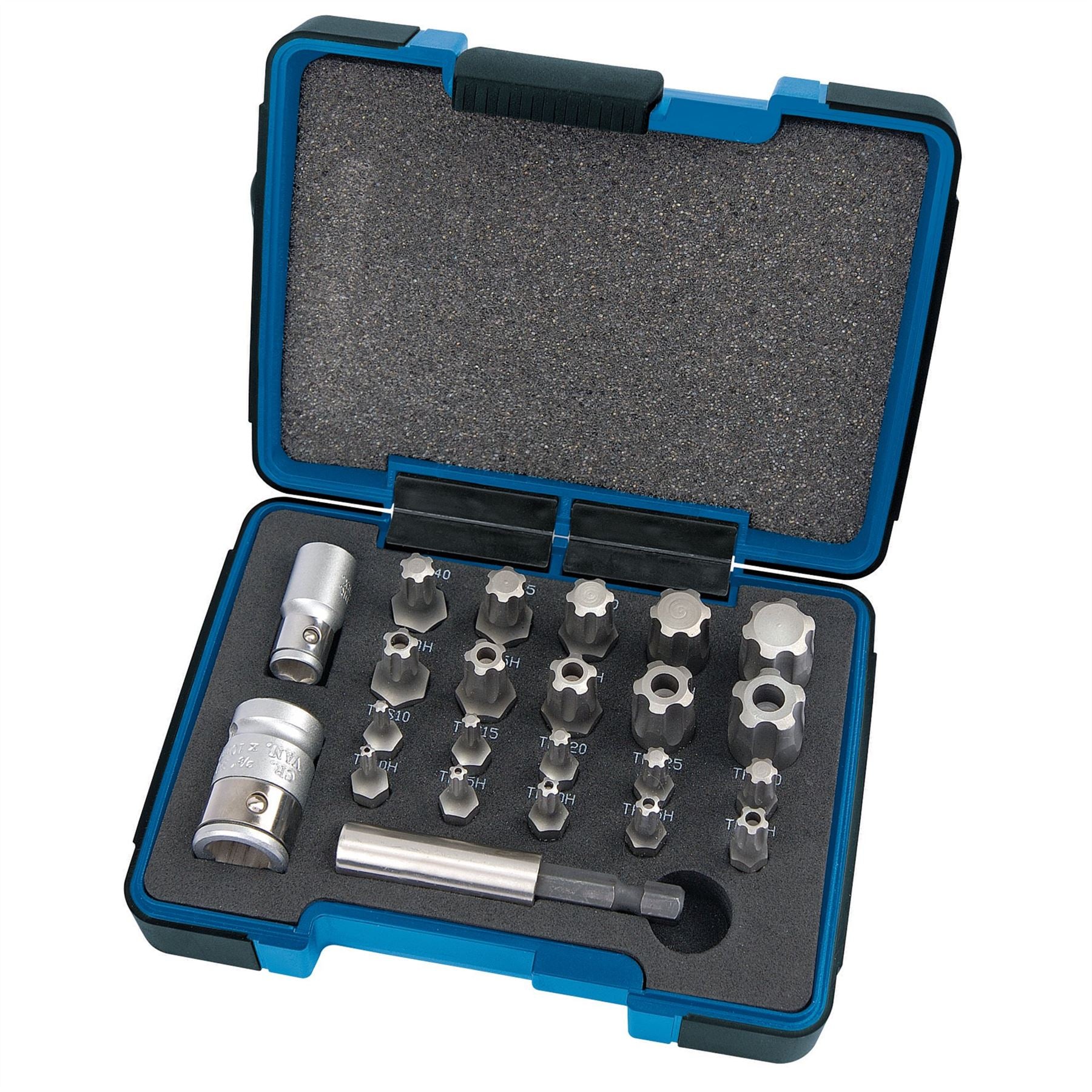 Draper 23241 TX-STAR® 1/4 Plus Bit Set 3/8" Sq. Dr. 23 Piece Draper