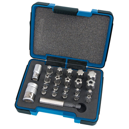 Draper 23241 TX-STAR® 1/4 Plus Bit Set 3/8" Sq. Dr. 23 Piece Draper