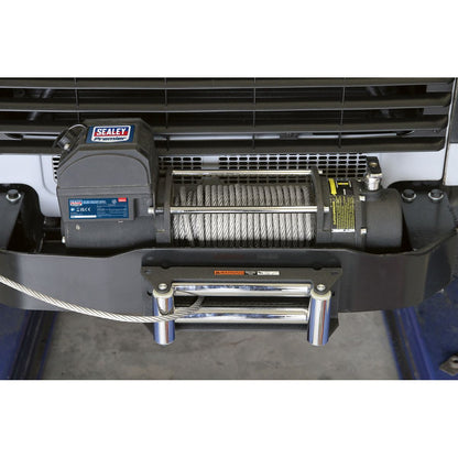 Sealey SRW5450 Self-Recovery Winch 5450kg (12000lb) Line Pull 12V Sealey