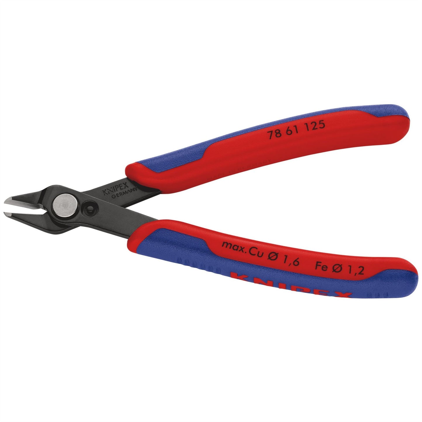 Knipex 12306 78 61 125 Electronic Super Knips® with multi-component grips burnished 125mm Knipex