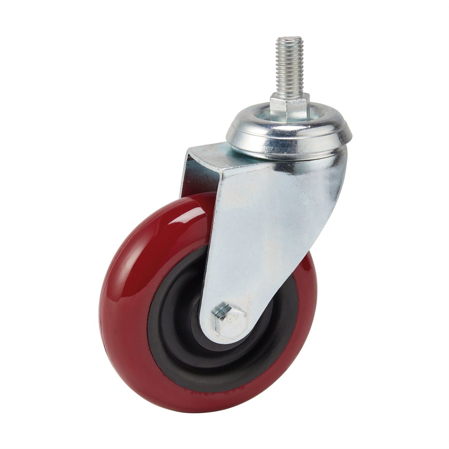 Draper 65520 Swivel Bolt Fixing Polyurethane Wheel 100mm Diameter S.W.L. 125kg Draper