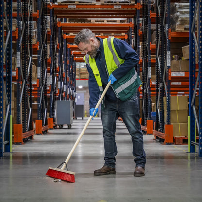 Sealey BM16P PVC Bristle Broom 24"(610mm) Sealey