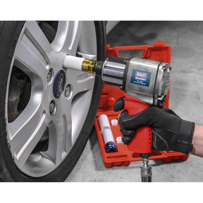 Sealey GSA02 Air Impact Wrench 1/2"Sq Drive - Twin Hammer Sealey