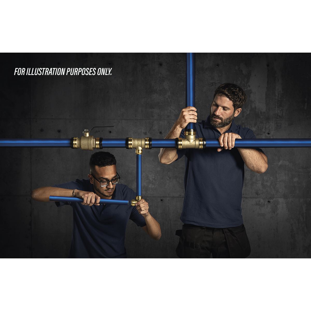 Sealey SBAKIT5 SharkBite® 36m 5-Drop Air Supply System Kit Sealey