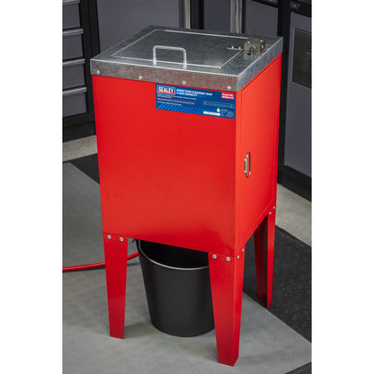 Sealey SM24/1 Spray Gun Cleaning Tank 1 Gun Capacity Sealey