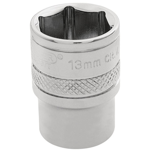 Draper 32633 HI-TORQ® 6 Point Socket 1/4" Sq. Dr. 13mm Draper