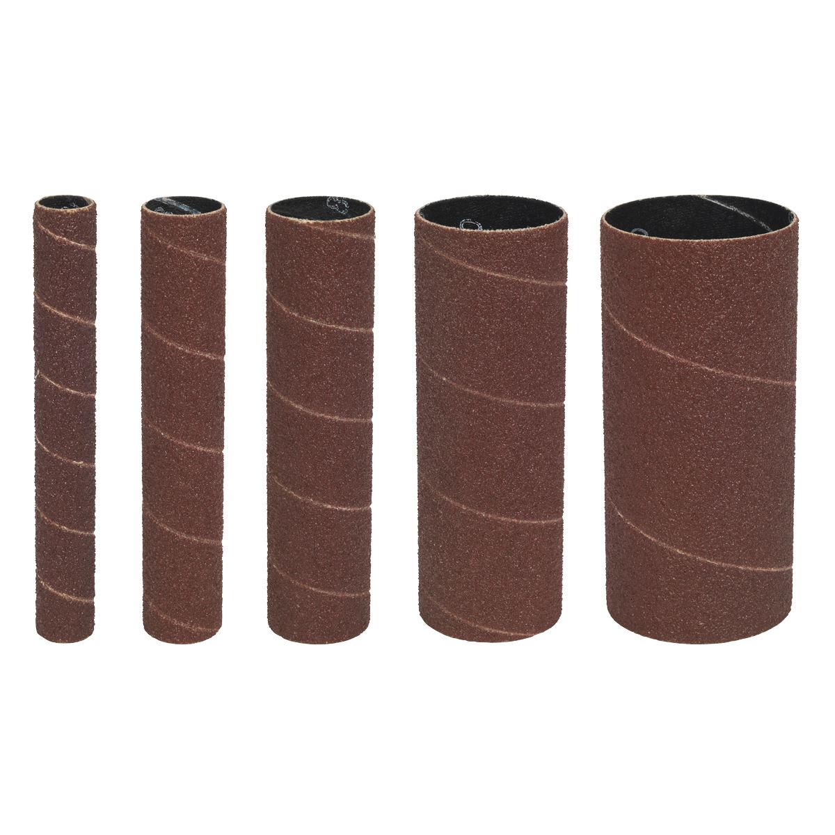 Sealey SS5ASS Sanding Sleeves Assorted 80 Grit - Pack of 5 Sealey